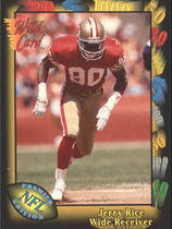 1991 Wild Card Base Set #73 Jerry Rice