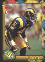 1991 Wild Card Base Set #155 Todd Lyght