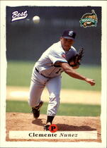 1995 Best Base Set #72 Clemente Nunez