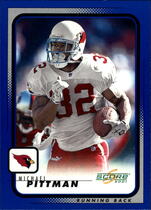 2001 Score Base Set #4 Michael Pittman