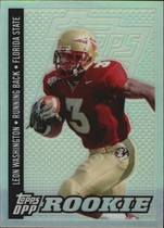 2006 Topps DPP Chrome Black Refractors #118 Leon Washington