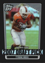2007 Topps Draft Picks and Prospects Chrome Black Refractors #124 Tyrone Moss