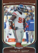 2009 Bowman Chrome Refractors #110 Justin Tuck