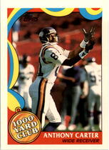 1989 Topps 1000 Yard Club #7 Anthony Carter