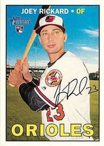 2016 Topps Heritage High Number #566 Joey Rickard