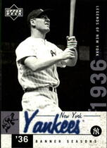 2001 Upper Deck Legends of NY #139 Lou Gehrig