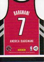 2010 Panini Threads Team Threads Away #45 Andrea Bargnani