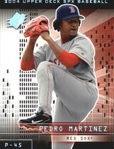 2004 SPx Base Set #94 Pedro Martinez