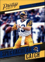 2017 Panini Prestige Spectacular Catch #24 Kurt Warner