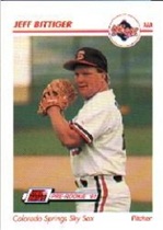 1991 Line Drive AAA #77 Jeff Bittiger