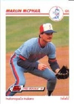 1991 Line Drive AAA #190 Marlin Mcphail