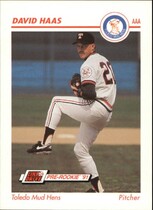 1991 Line Drive AAA #585 Dave Haas
