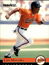 1992 Pinnacle Rookies #1 Luis Mercedes