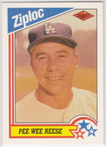 1992 Ziploc #6 Pee Wee Reese