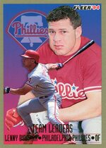 1994 Fleer Team Leaders #24 Lenny Dykstra