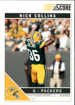 2011 Score Base Set #110 Nick Collins