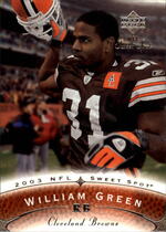 2003 Upper Deck Sweet Spot #53 William Green