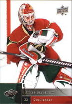 2009 Upper Deck Base Set Series 1 #186 Niklas Backstrom