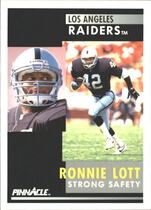 1991 Pinnacle Base Set #13 Ronnie Lott
