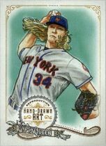 2017 Topps Gypsy Queen Portrait Hand-Drawn Art Reproduction #GQAR-NS2 Noah Syndergaard