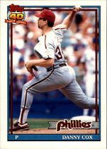 1991 Topps Traded #25T Danny Cox
