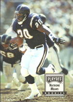 1993 Playoff Contenders #104 Natrone Means