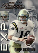 1999 Playoff Prestige EXP #EX22 Cade McNown