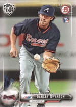 2017 Bowman Holiday #TH-DS Dansby Swanson