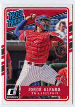 2017 Panini Chronicles Donruss Rated Rookie #232 Jorge Alfaro