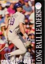 1994 Donruss Long Ball Leaders #10 Juan Gonzalez