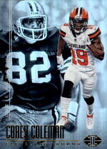 2017 Panini Illusions #86 Corey Coleman|Ozzie Newsome