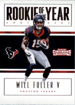 2016 Panini Contenders Rookie of the Year Contenders #5 Will Fuller