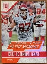 2016 Panini Unparalleled In the Moment Orange #20 Travis Kelce