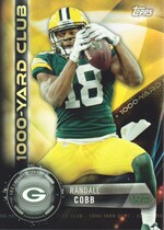 2015 Topps 1000 Yard Club #1KYC-RC Randall Cobb