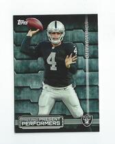 2015 Topps Past & Present Performers Dual #PPP-CB Derek Carr|Tim Brown