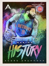 2017 Panini Ascension Making History #MH22 Andre Drummond