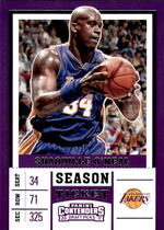 2017 Panini Contenders Draft Picks #45 Shaquille O'Neal
