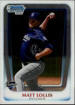 2011 Bowman Chrome Prospects #BCP176 Matt Lollis