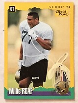 1994 Score Gold Zone #29 Willie Roaf