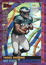 2000 Topps Chrome Own the Game #OTG12 Duce Staley