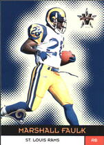 2000 Pacific Vanguard #110 Marshall Faulk