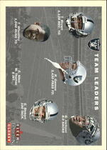 2001 Fleer Tradition Glossy #383 Raiders Checklist