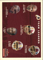 2001 Fleer Tradition Glossy #390 Washington Redskins