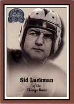 2000 Fleer Greats of the Game #84 Sid Luckman