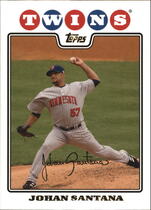 2008 Topps Gold Foil #115 Johan Santana