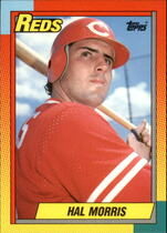 1990 Topps Traded Retail (Gray Stock Back) #76T Hal Morris