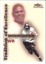 2000 Fleer Tradition Tradition of Excellence #9TE Keyshawn Johnson