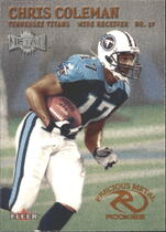2000 Metal Base Set #249 Chris Coleman