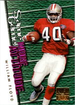 1995 SkyBox Impact More Attitude #F10 William Floyd
