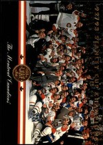 1993 Leaf Base Set #100 Stanley Cup Champs